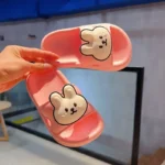 Claquettes Antidérapantes Minimalistes Lapin Enfant 6