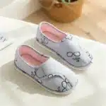 Chaussons Confort Motif Lunettes Femme 1