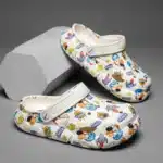 Sabots Blancs Astronaute Enfant 3