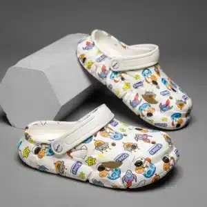 Sabots Blancs Astronaute Enfant 3