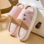 Claquettes Lin Ours Semelle Epaisse 4