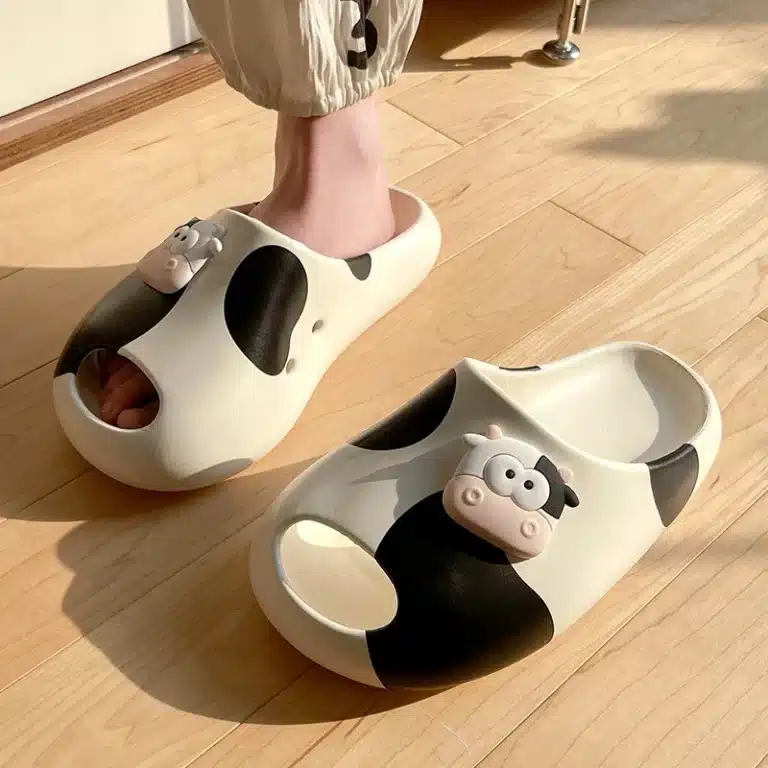 Sabots Ouverts Vache Mignonne 4