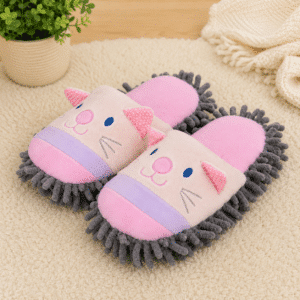 Chaussons Chat Nettoyage Sol