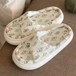 Claquettes Florales Vintage 1