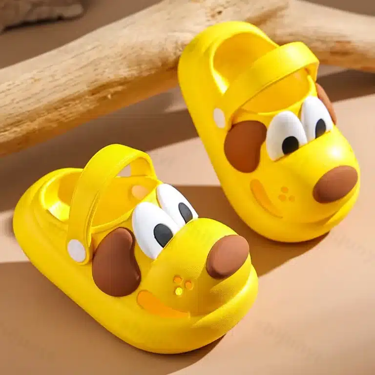Sabots Tête De Chien Pour Enfants 2