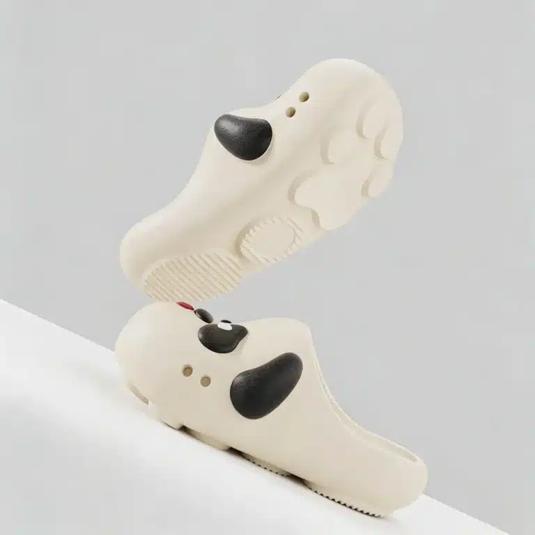 Chaussons Sabots Été Chien Rigolo 3