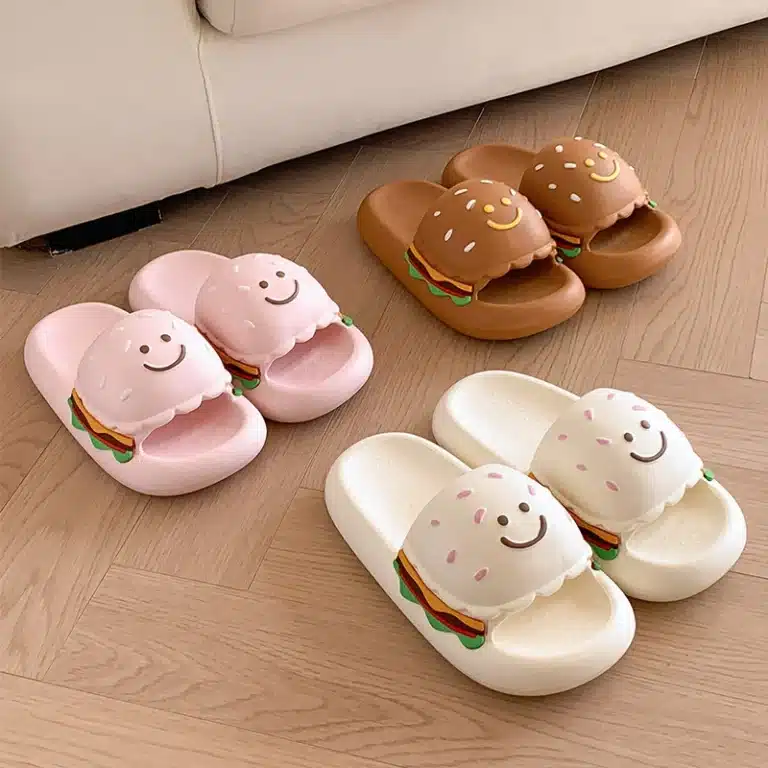 Claquettes Hamburger Smiley 4