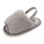 Pantoufles Elastique Fourrure Bébé 2
