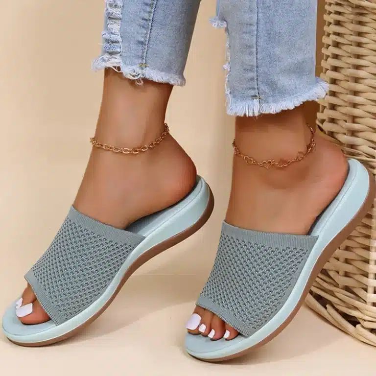 Mules Maille Respirante Femme 7