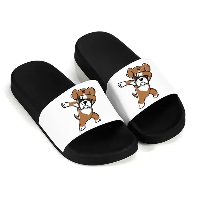 Claquettes Chien Fantaisie Femme 2