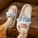Claquettes Mules Fleurs Brodées 3