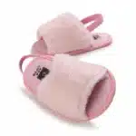 Pantoufles Elastique Fourrure Bébé 3