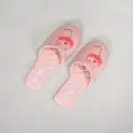 Pantoufles Fleur Brodée Matelassées 3