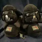 Pantoufles Noires Dark Vador 2