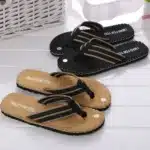 Tongs Homme Rayées Confort 1