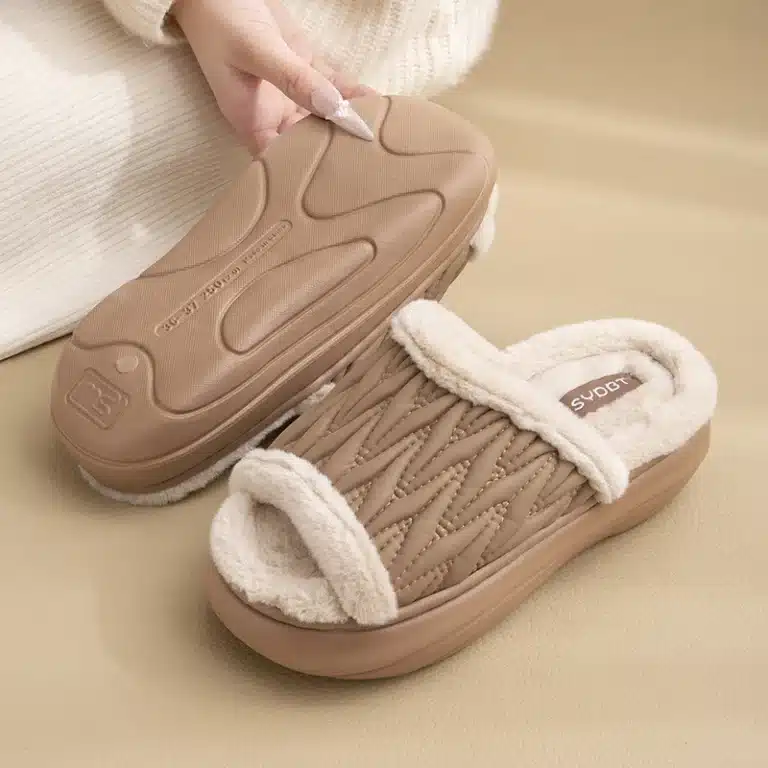 Mules Originales Fourrées Pour Femme 1