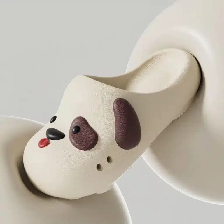 Chaussons Sabots Été Chien Rigolo 2