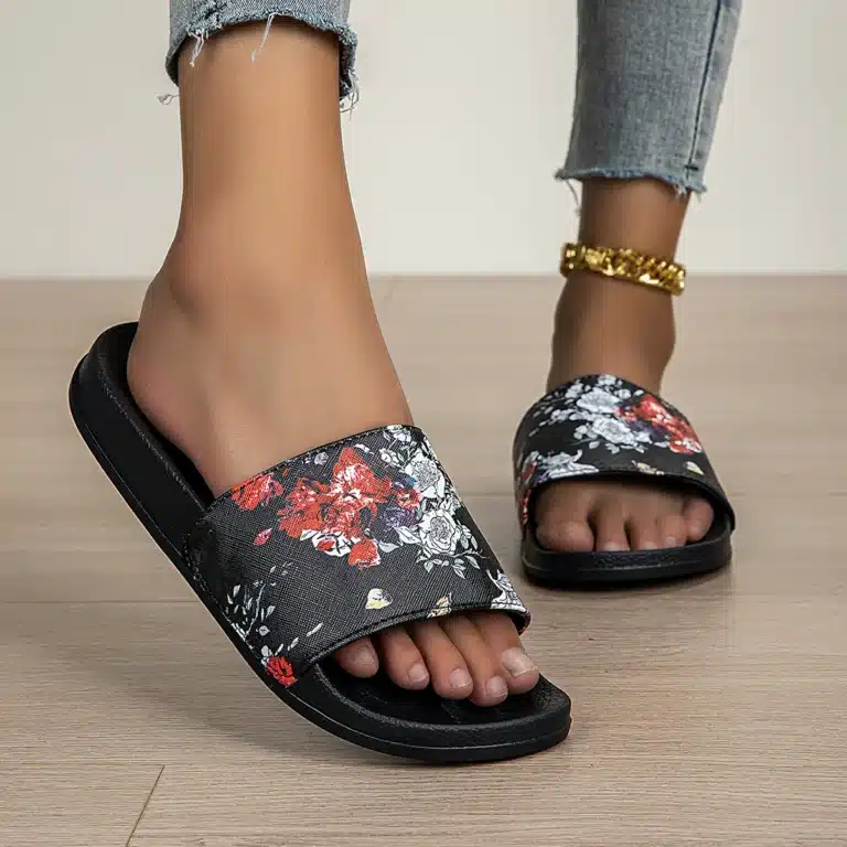 Claquettes Imprimé Floral 3