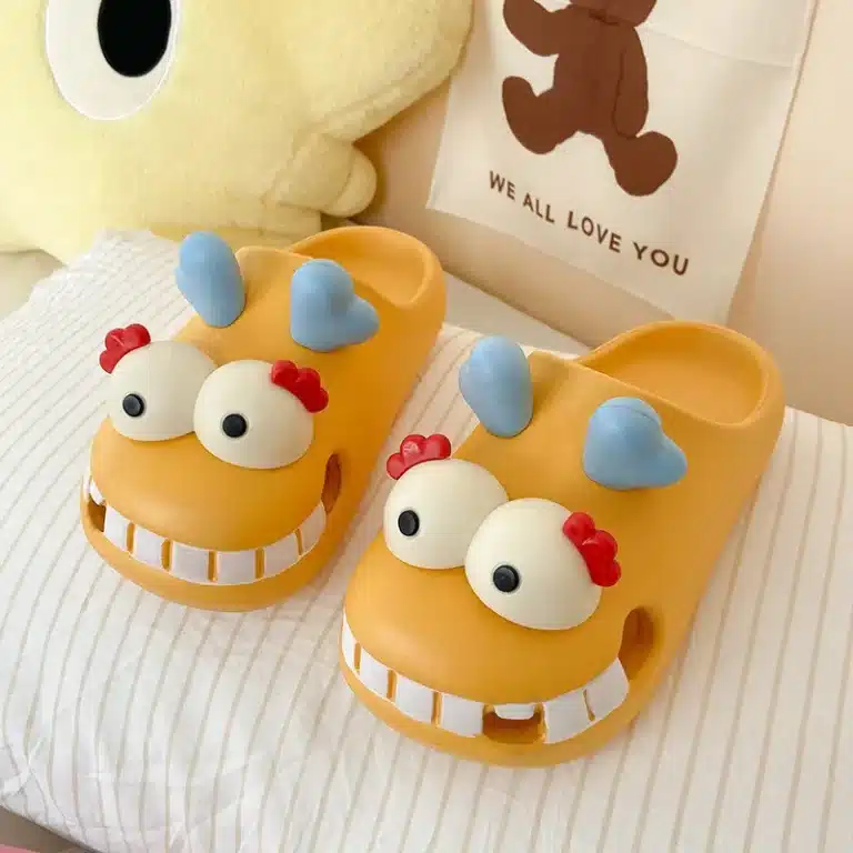 Chaussons Été Monstre Rigolo 8