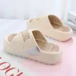 Claquettes Croisées Confort Femme 4