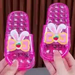 Claquettes Transparentes Oreilles De Lapin 2