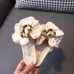 Mules Nœud Satin Fille 4