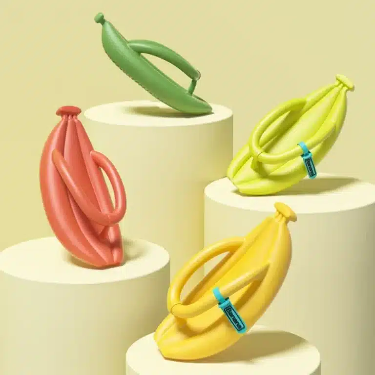 Tongs En Forme De Bananes 2