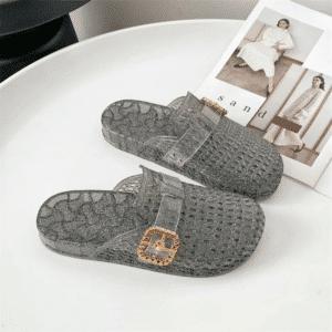 Sabots Gris Transparents