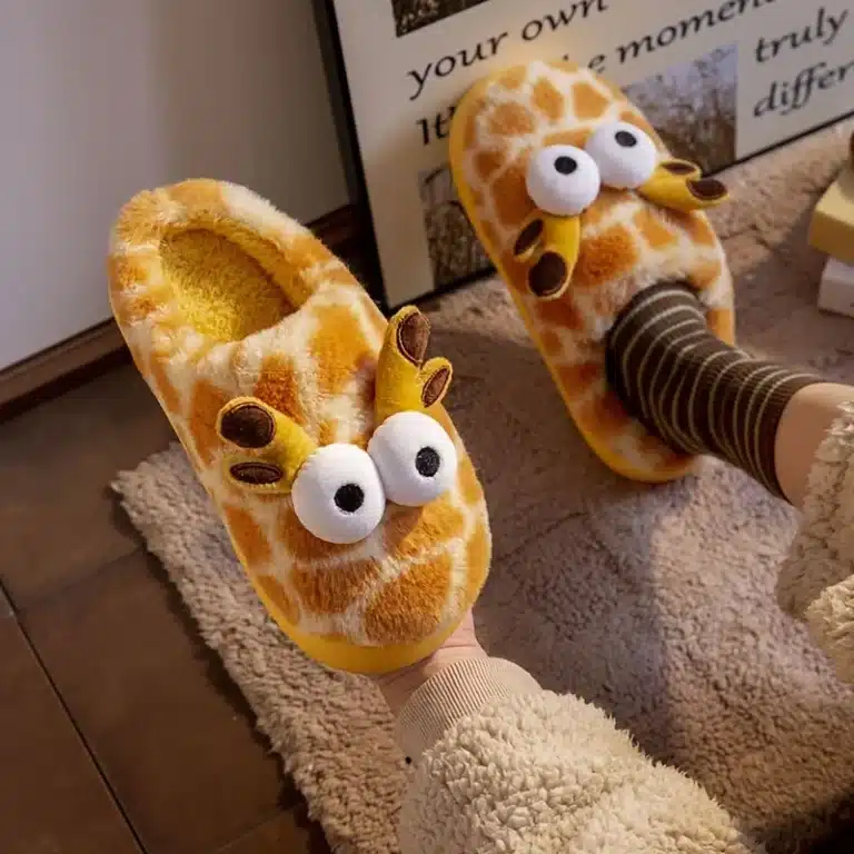 Chaussons Girafe Mignonne 2