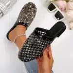 Mules Strass Femme 4