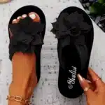 Tongs Décontractées À Fleurs 3