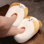 Pantoufles Moelleuses Enveloppantes Chien 1