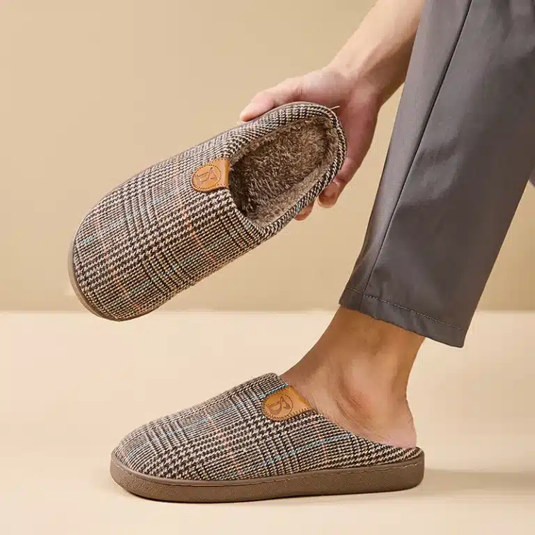 Chaussons Carreaux Homme 5