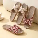Claquettes Motif Géométrique Croisées 1