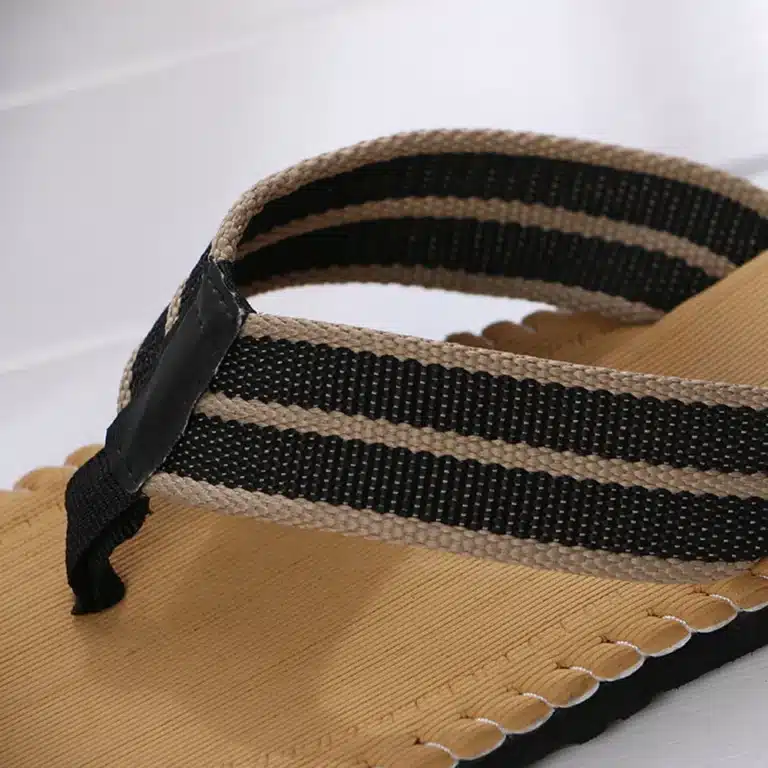 Tongs Homme Rayées Confort 4