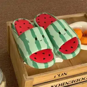 Claquettes Pastèque Kawaii 7