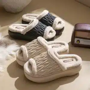 Mules Originales Fourrées Pour Femme 6