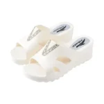Claquettes Compensées Élégantes Pour Femme 3
