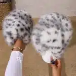 Chaussons Femme Fausse Fourrure Colorée 2