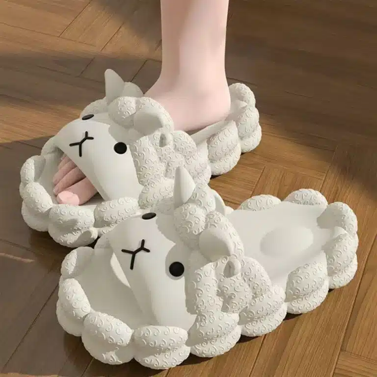 Claquettes Mousse Mouton 1