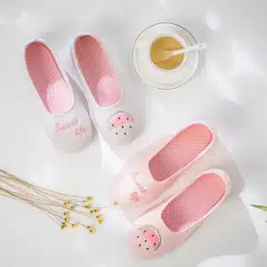Chaussons Femme Enceinte Pastèque Kawaii 3
