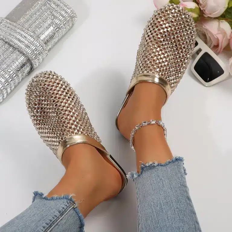 Mules Strass Femme 2
