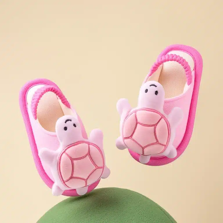 Chaussons Tortue Elastique Pour Enfant 4