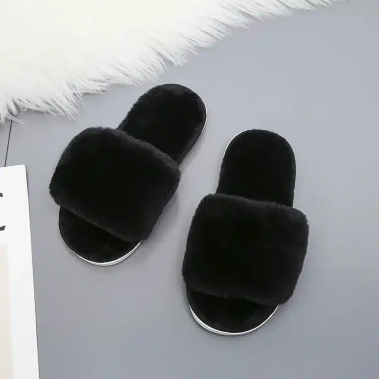 Pantoufles Claquettes Fluffy 5