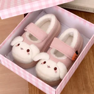 Chaussons Fermés Fourrés Lapinou 3