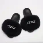 Chaussons Femme Glamour Fourrure 6