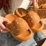 Claquettes Hamburger Smiley 2