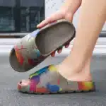 Pantoufles 2025 nouveau Style d'été décontracté maison antidérapant sport hommes vêtements chauds sandales de plage 6