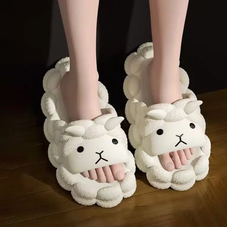 Claquettes Mousse Mouton 3