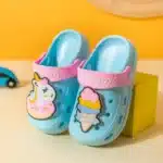 Chaussons Crocs Licorne Bleu 1